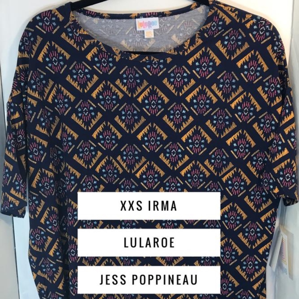 LuLaRoe Irma - 3/4 Sleeve Tunic